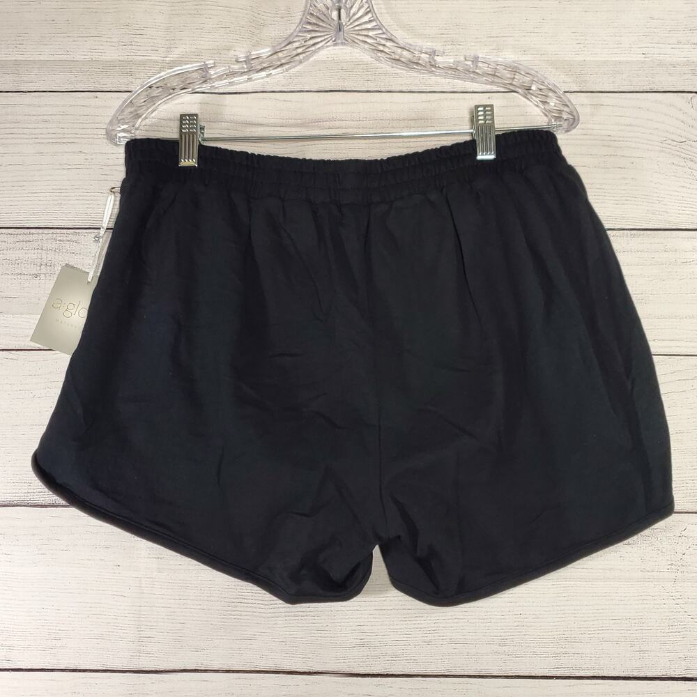 A Glow Maternity Shorts Xl Black Lounge